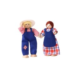 Familiest Landbrug 4 dukker