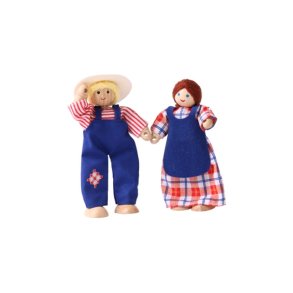 Familiest Landbrug 4 dukker