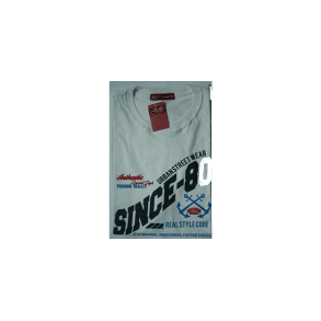 Since 80 t-shirt xl hvid