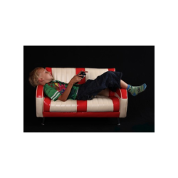 Mini Mercury sofa new ivory/rd - Toysstore