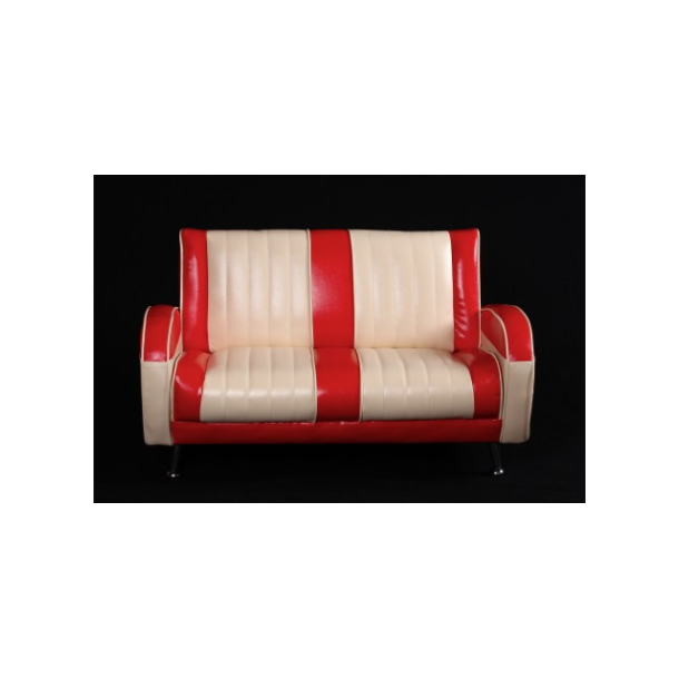 Mini Mercury sofa new ivory/rd - Toysstore