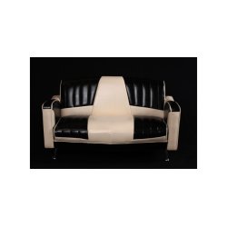 Mini Cadillac sofa New Ivory/sort 