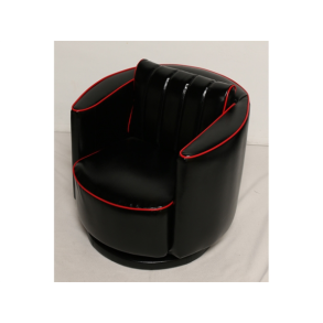 Mini Merry drejestol sort/rd - Toysstore