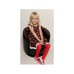 Mini Merry drejestol sort/rd - Toysstore