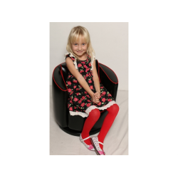 Mini Merry drejestol sort/rd - Toysstore