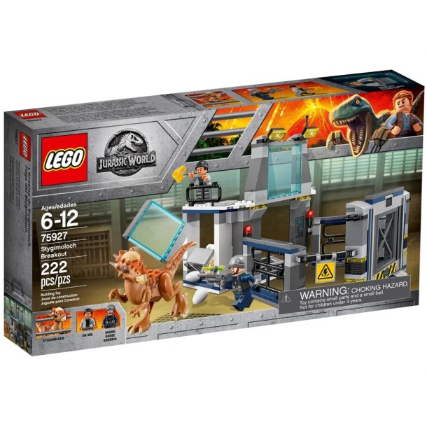 LEGO Jurassic world Stygimoloch bryder ud 75927