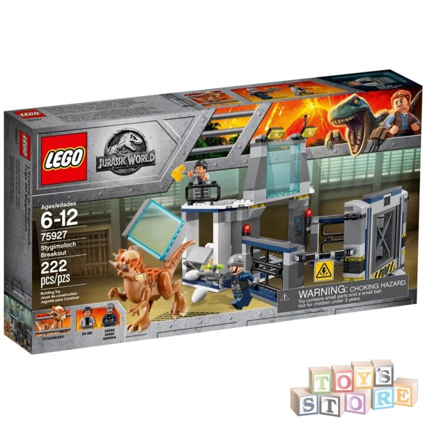 LEGO Jurassic world Stygimoloch bryder ud 75927