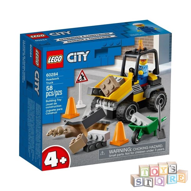 LEGO CITY Vejarbejdsvogn 60284